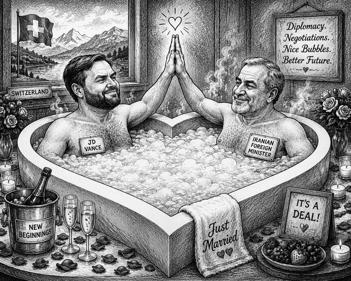 Editorial cartoon about false hopes